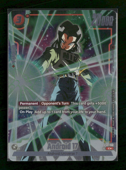 Tournament Promos Android 17 (Tournament Pack Winner) #FS01-06