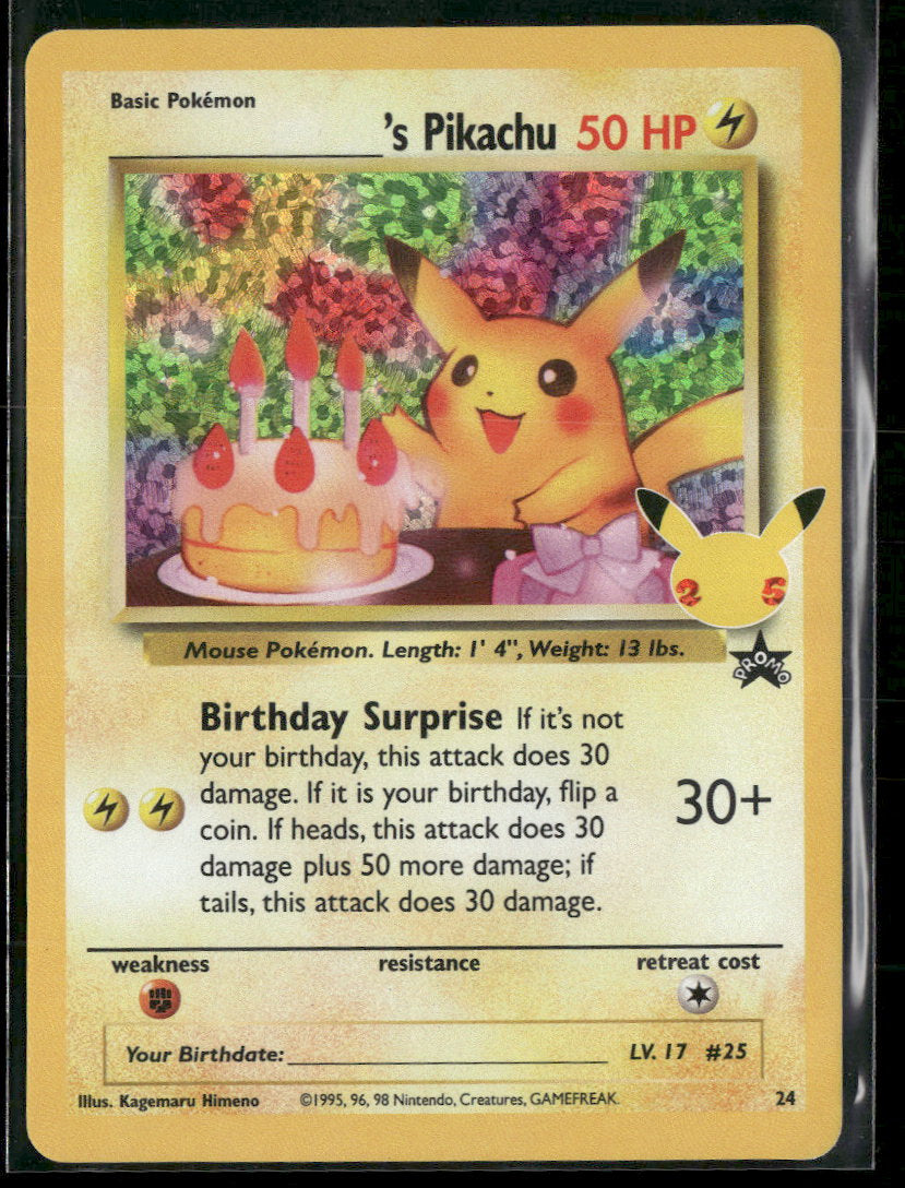 Celebrations: Classic Collection ______'s Pikachu #24/53