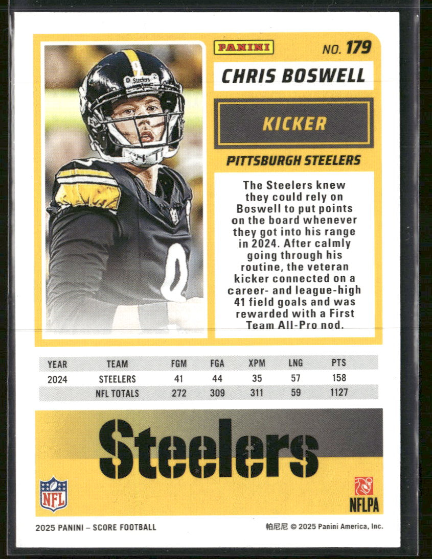 2025 Score Extraterrestrial Chris Boswell #179
