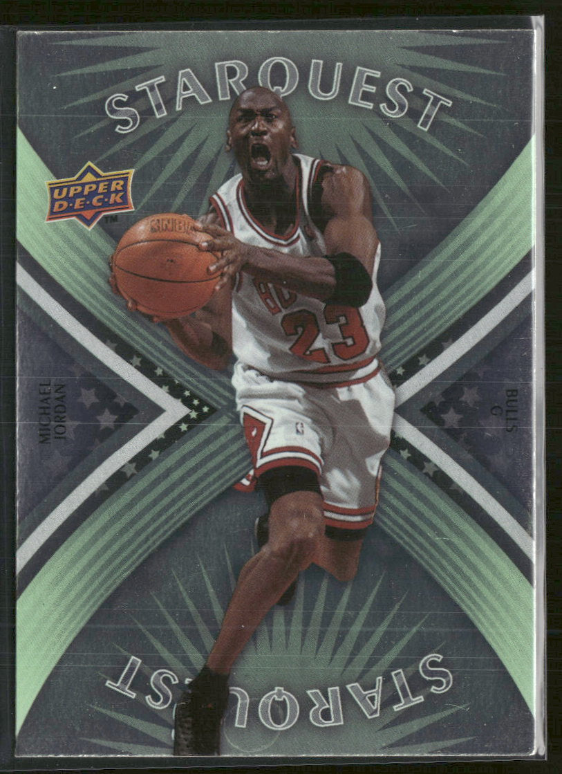 2008-09 Upper Deck First Edition StarQuest Green Michael Jordan #SQ-20