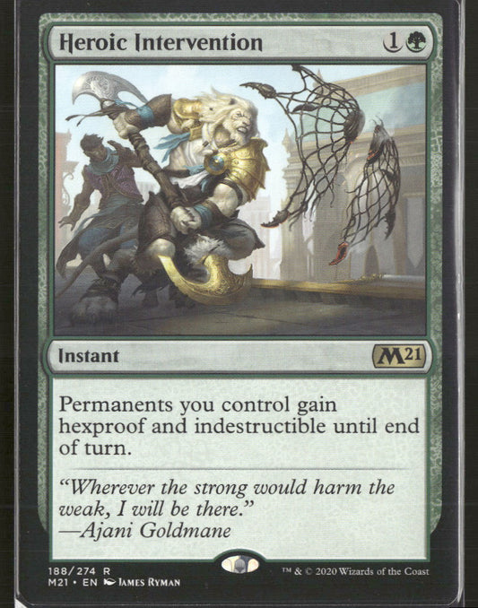 Core Set 2021 Heroic Intervention #188