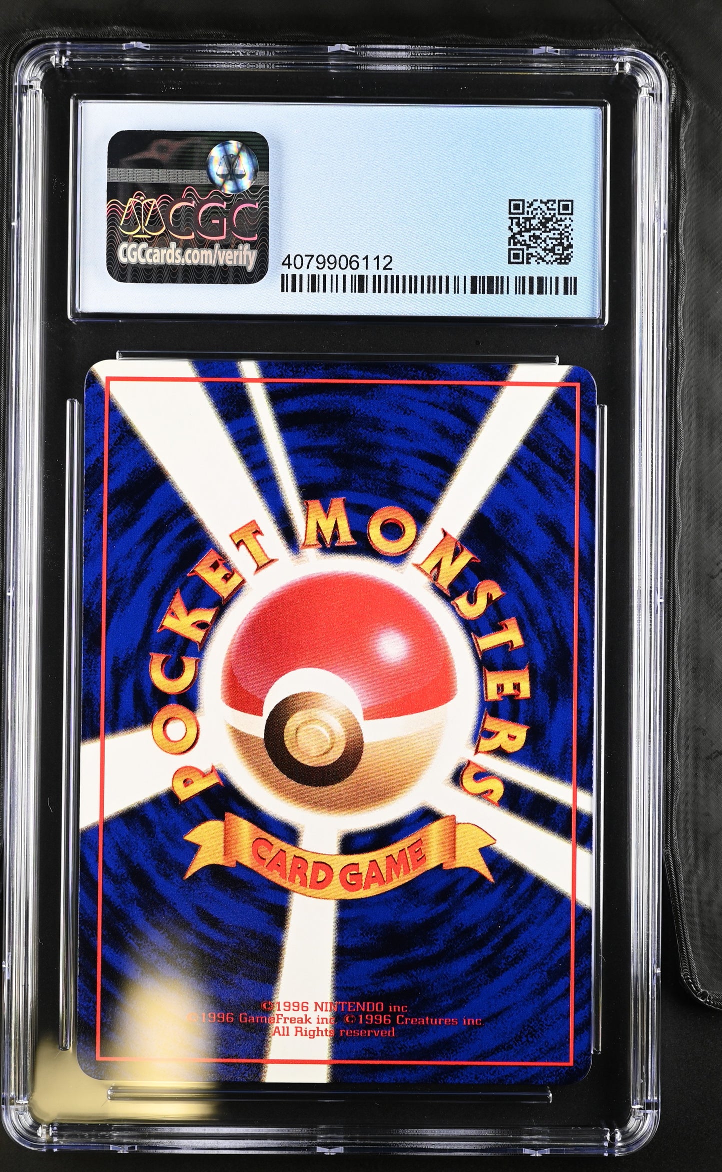 1998 Vending Series 3 Mewtwo 10 CGC #