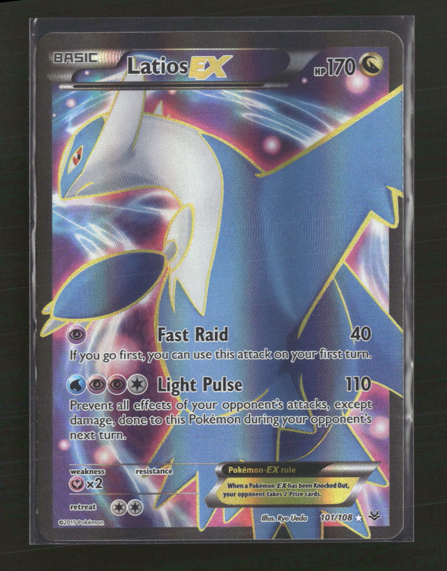 XY - Roaring Skies Latios EX (101 Full Art) #101/108