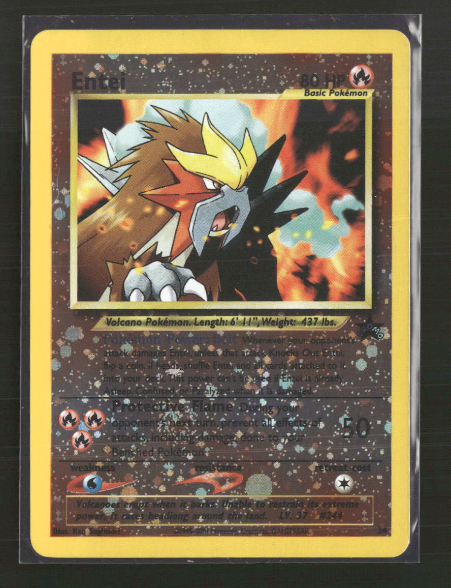 WoTC Promo Entei #34/53