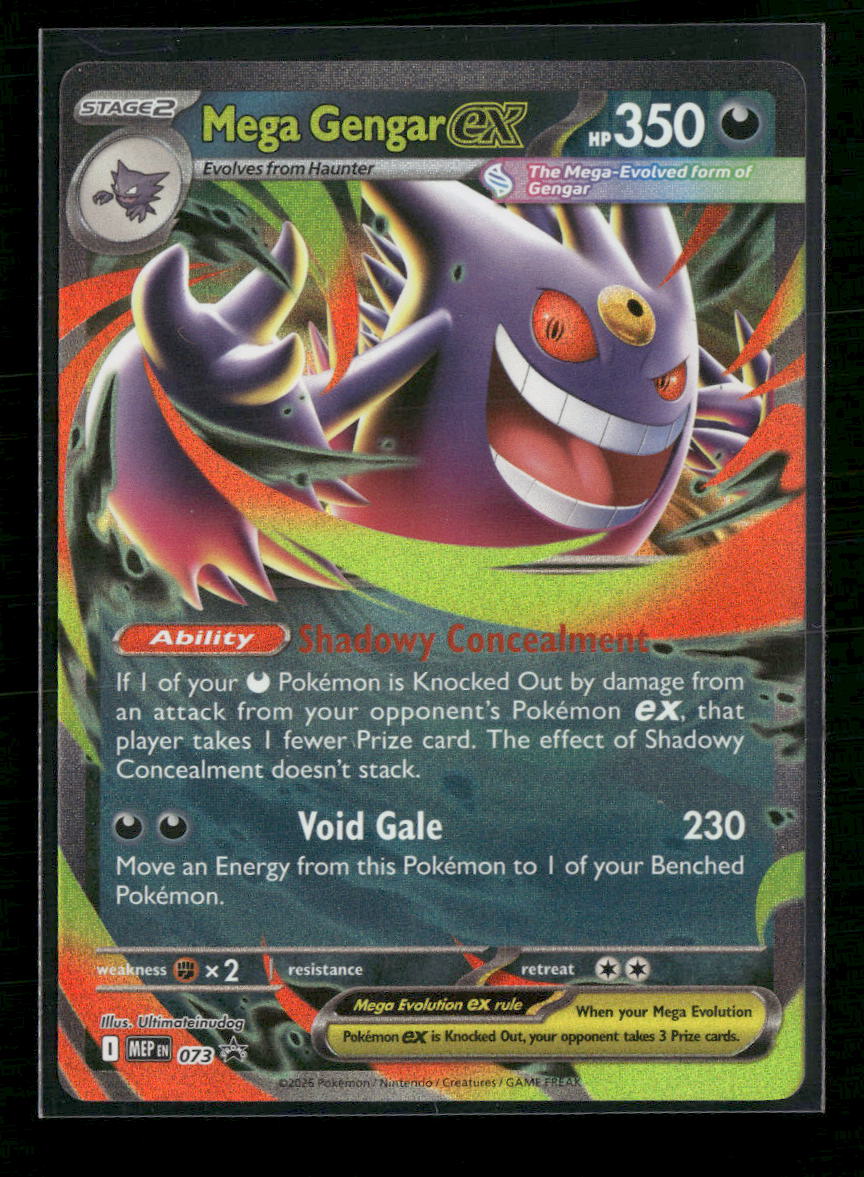 ME: Mega Evolution Promo Mega Gengar ex #073