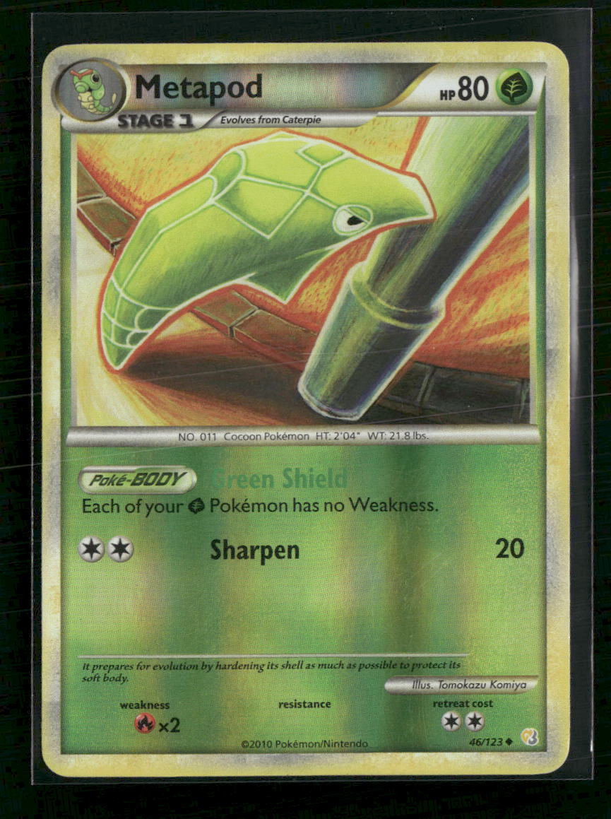 HeartGold SoulSilver Metapod #46/123