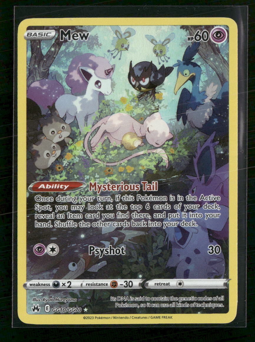 SWSH: Crown Zenith: Galarian Gallery Mew #GG10/GG70