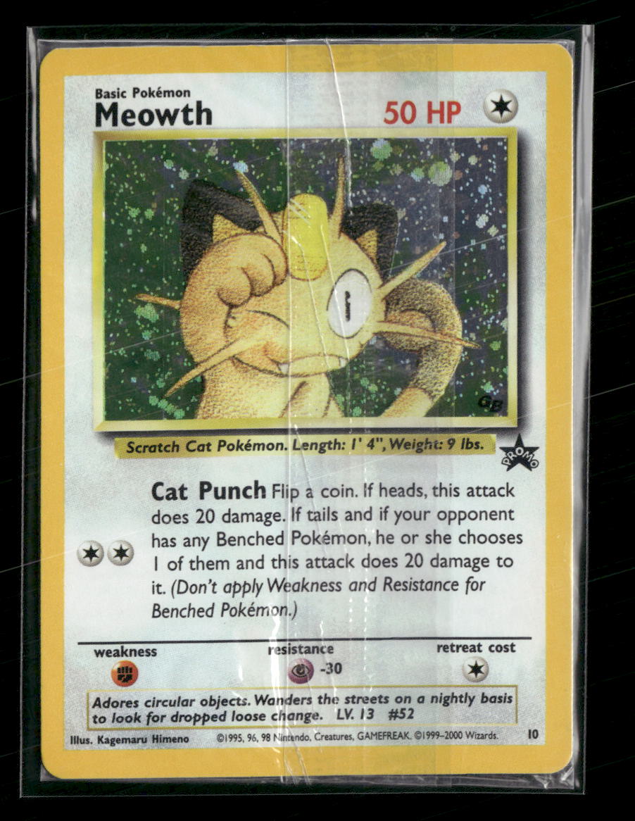 WoTC Promo Meowth #10/53 (Sealed)