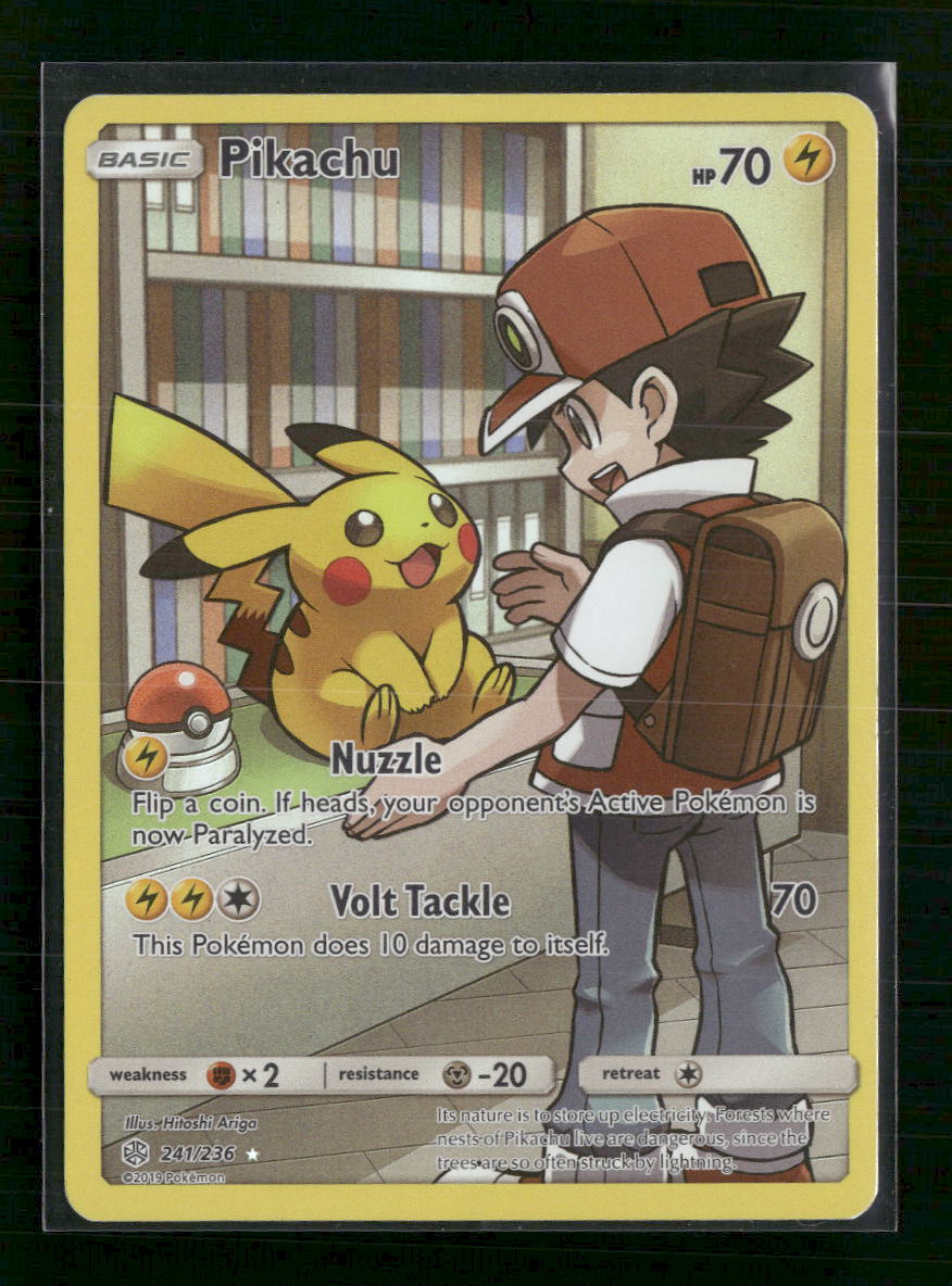 SM - Cosmic Eclipse Pikachu (Secret) #241/236