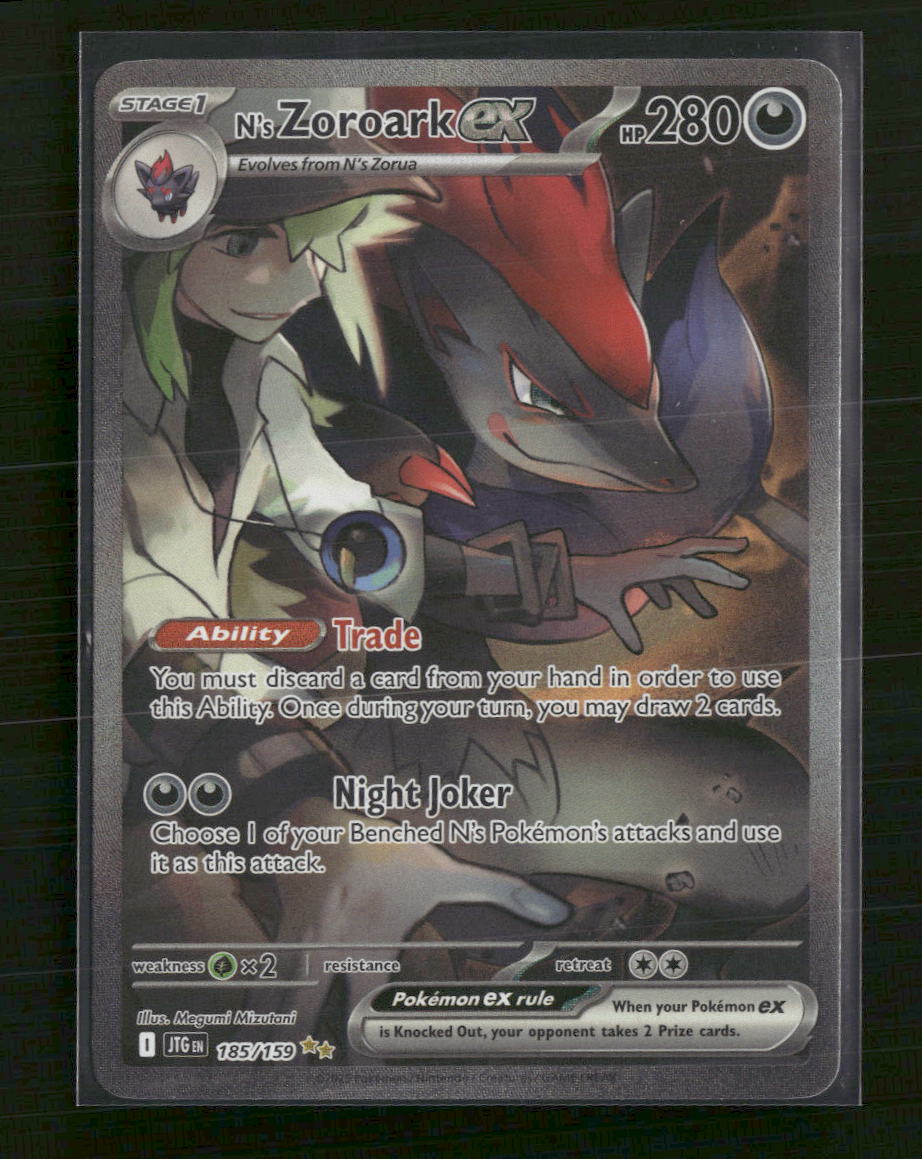 SV09: Journey Together N's Zoroark ex #185/159