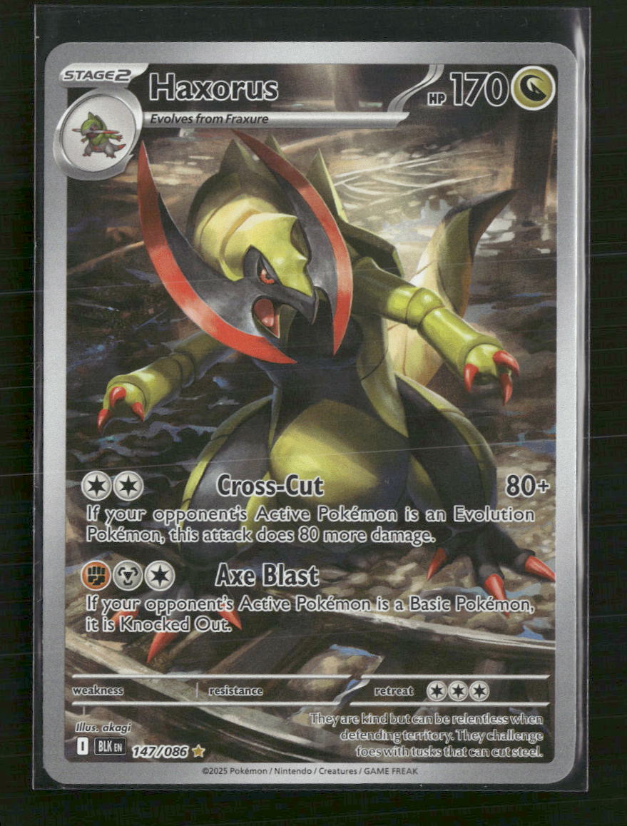 SV: Black Bolt Haxorus #147/086