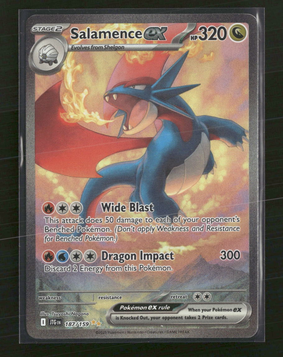 SV09: Journey Together Salamence ex #187/159