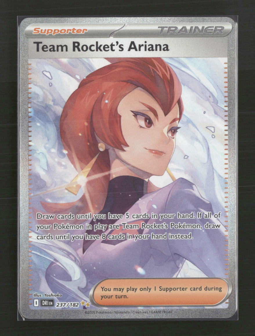 SV10: Destined Rivals Team Rocket's Ariana #237/182