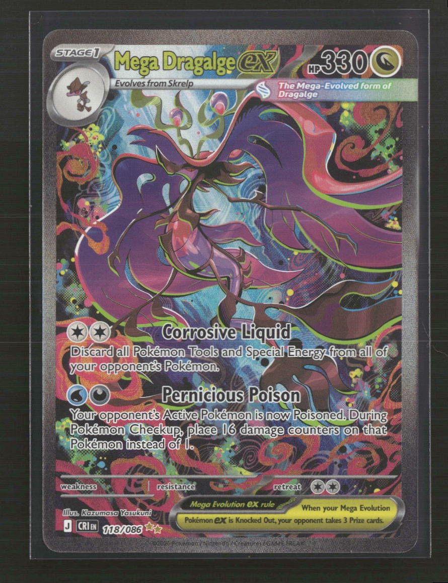 ME04: Chaos Rising Mega Dragalge ex #118/086