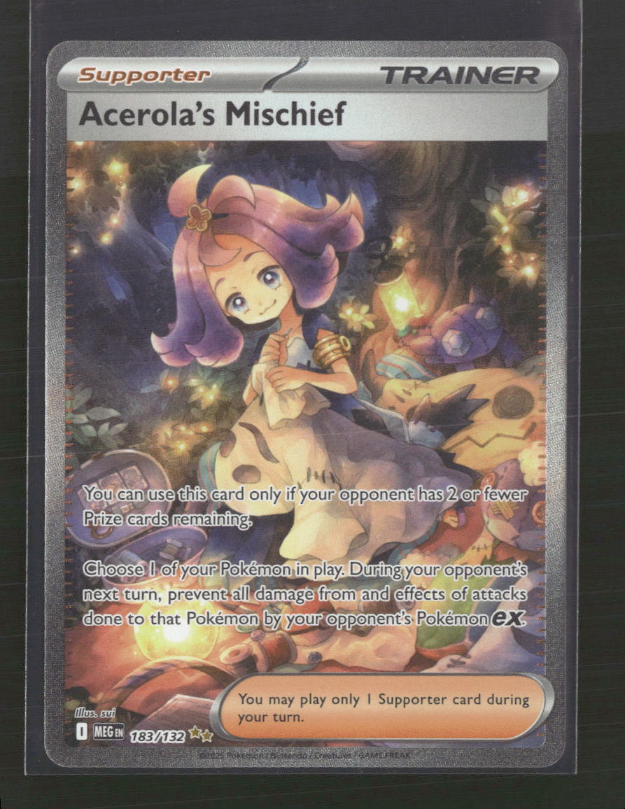 ME01: Mega Evolution Acerola's Mischief #183/132