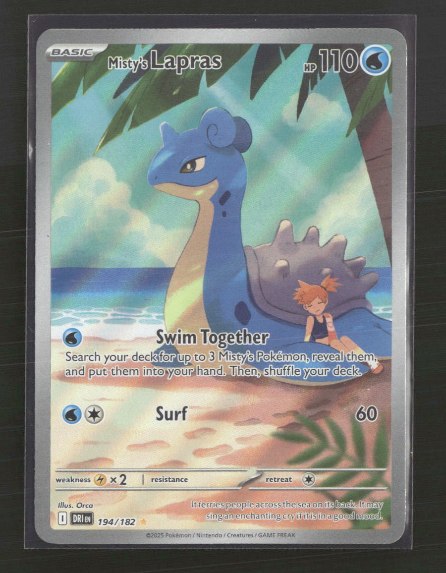 SV10: Destined Rivals Misty's Lapras #194/182