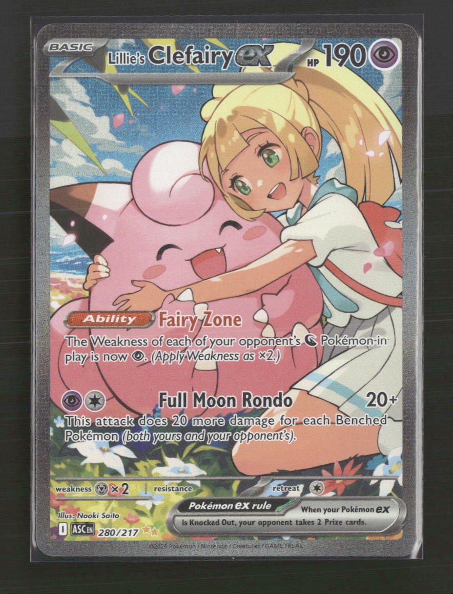 ME: Ascended Heroes Lillie's Clefairy ex #280/217