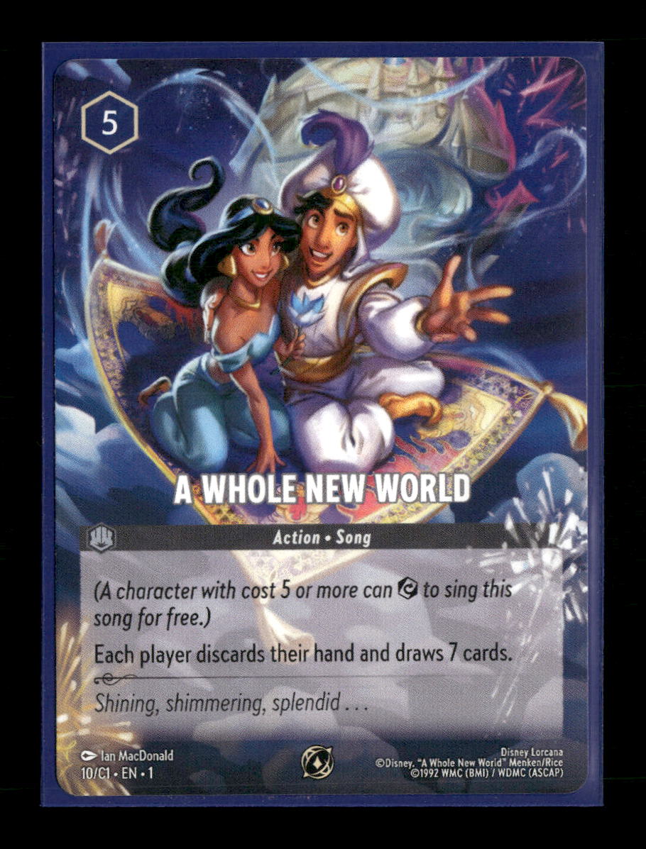 Disney Lorcana Promo Cards A Whole New World #10