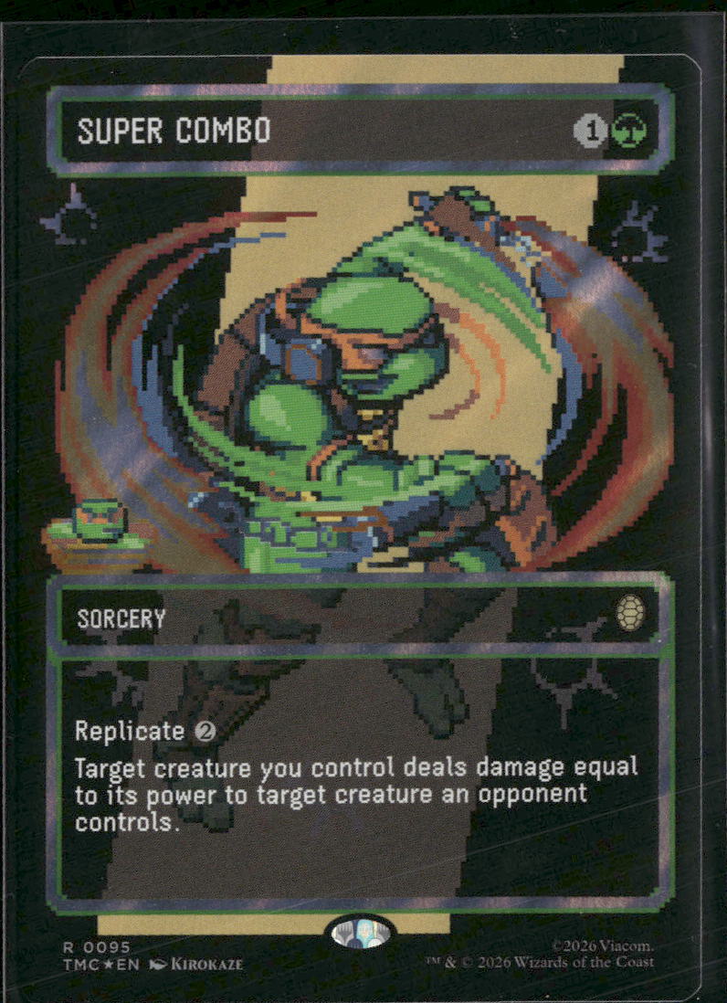 Teenage Mutant Ninja Turtles Super Combo (Borderless) (Surge Foil) #95