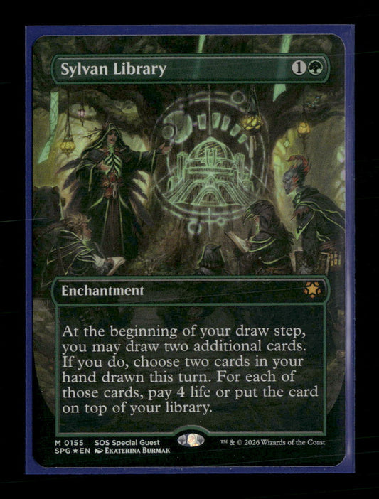 Special Guests Sylvan Library (Borderless) Foil #155