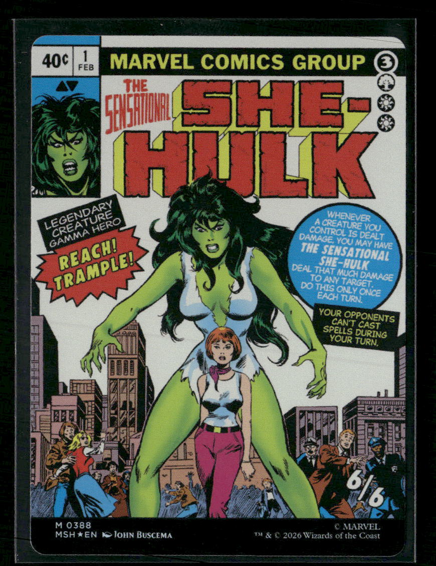 Marvel Super Heroes Jennifer Walters (Borderless) (0388) Foil #388