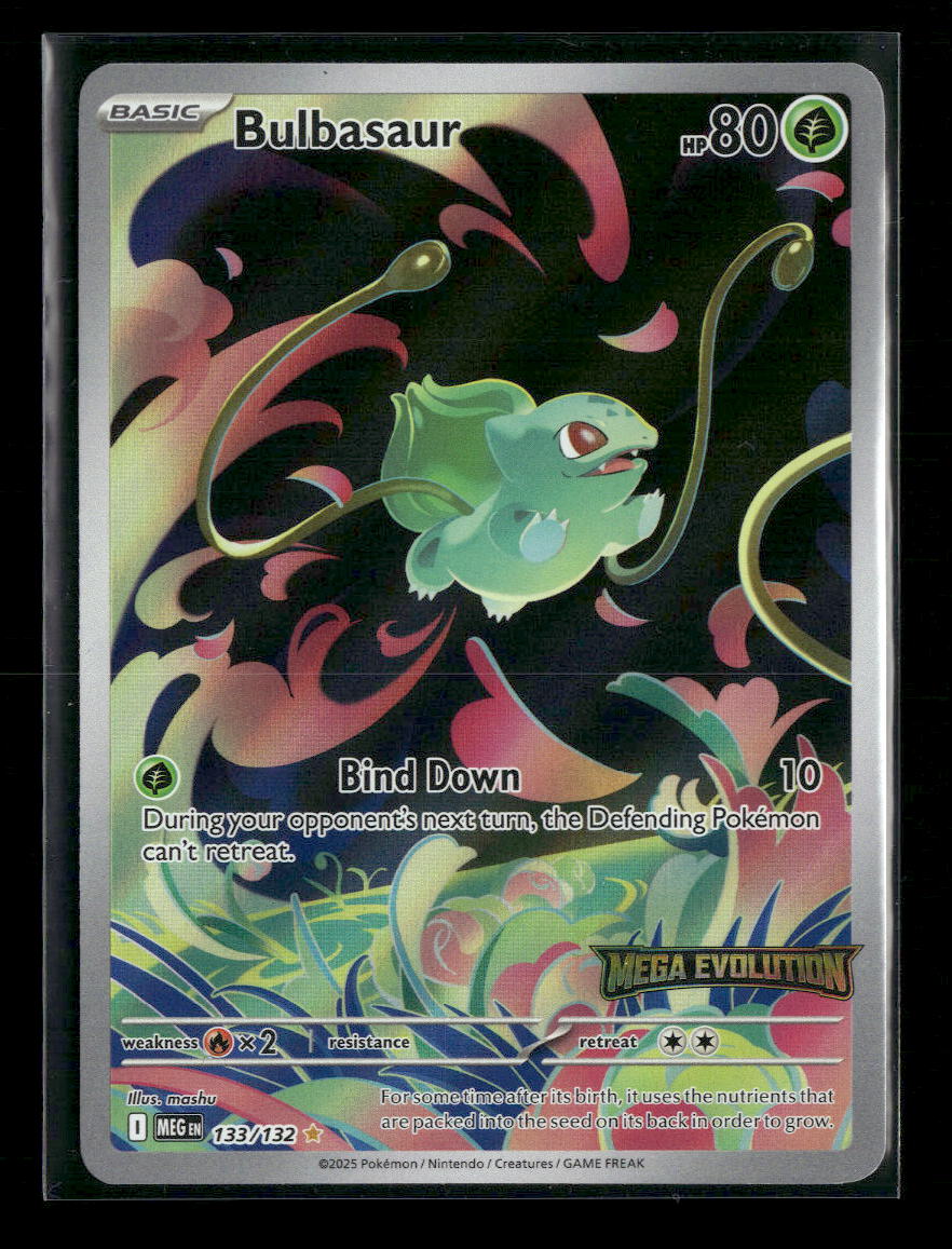 Miscellaneous Cards & Products Bulbasaur (Mega Evolution Stamp) #133/132