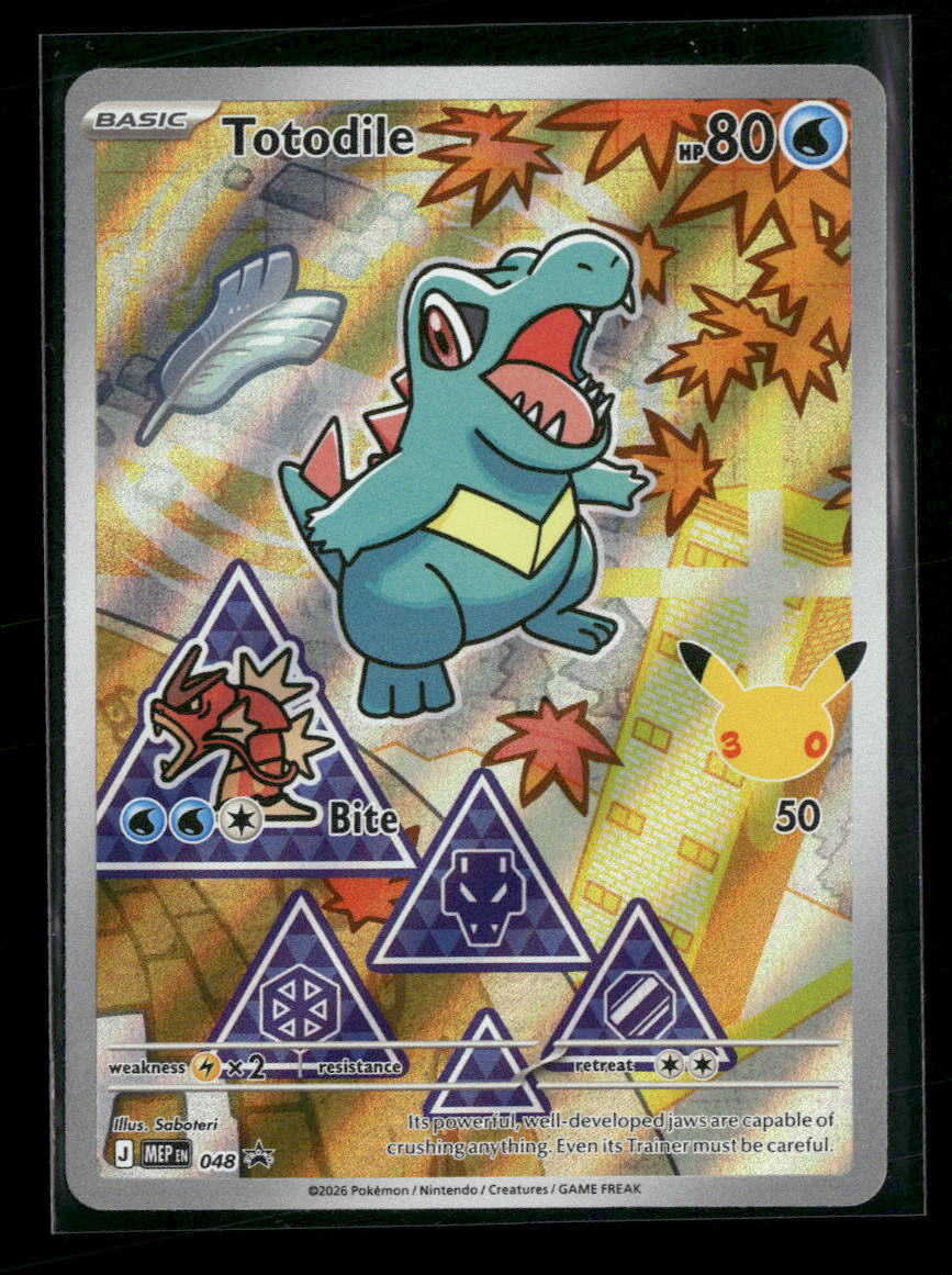 ME: Mega Evolution Promo Totodile #048