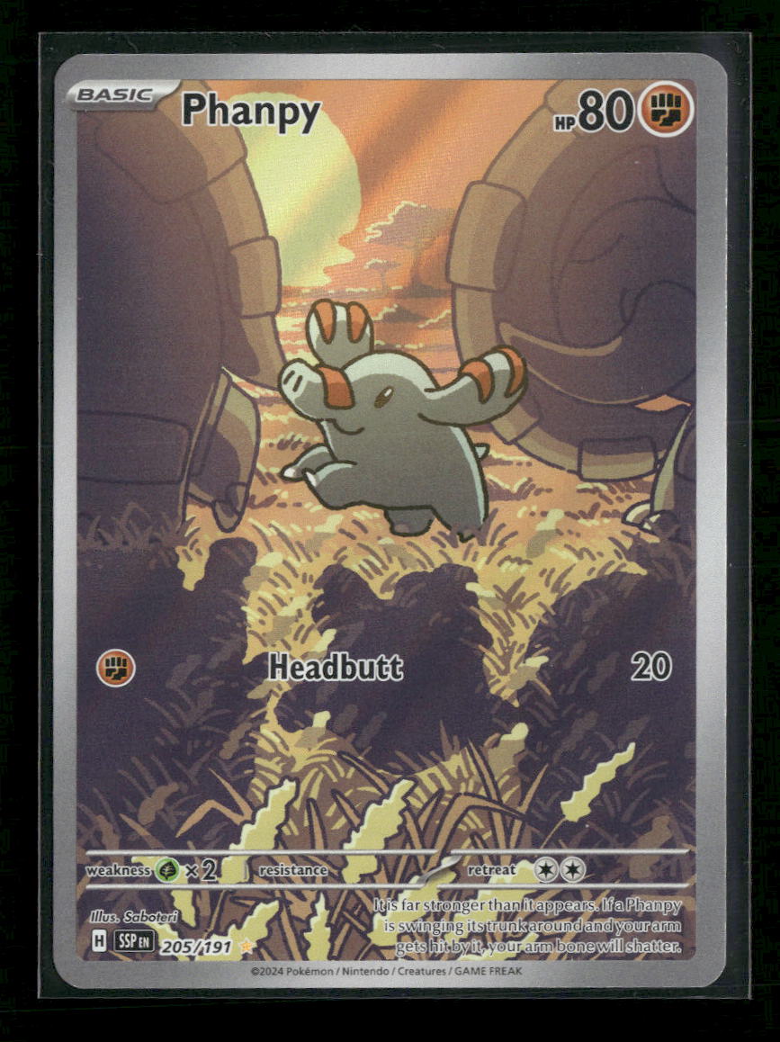 SV08: Surging Sparks Phanpy #205/191