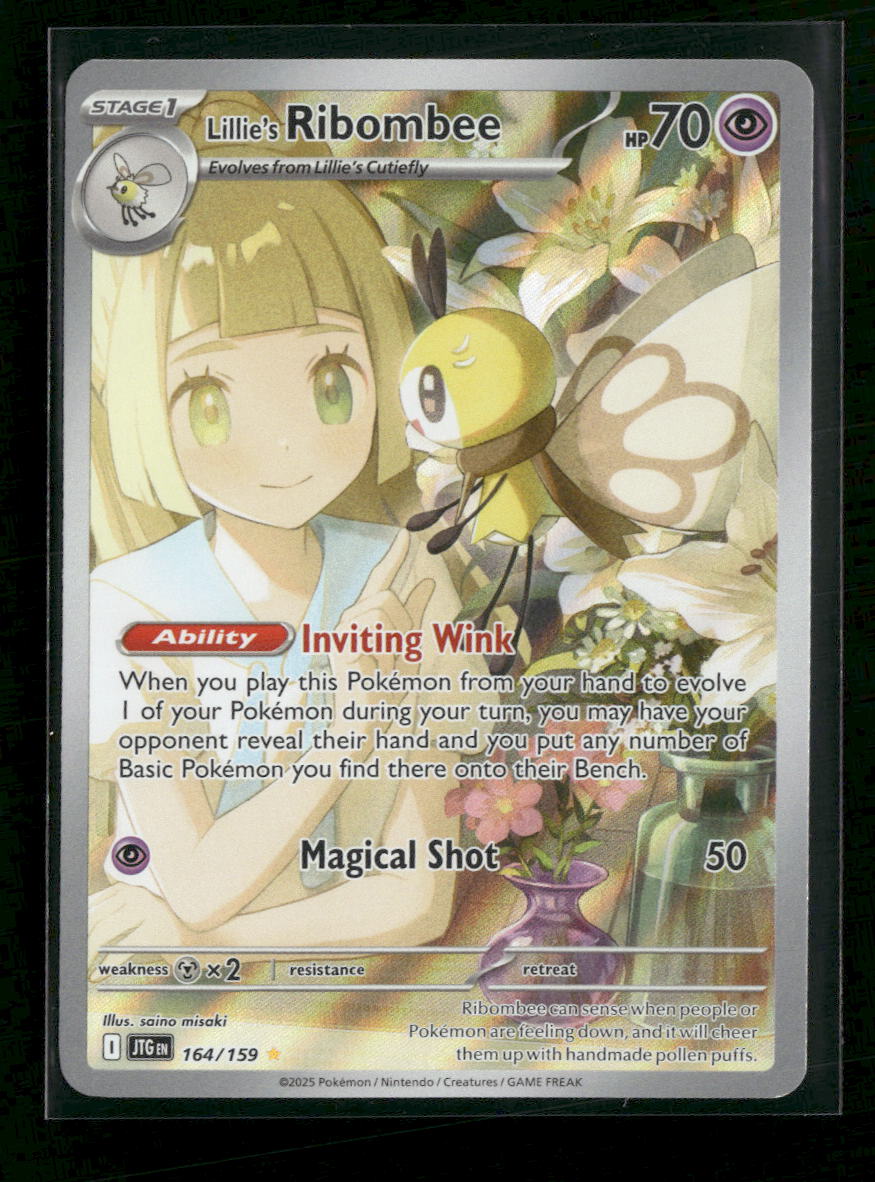 SV09: Journey Together Lillie's Ribombee #164/159