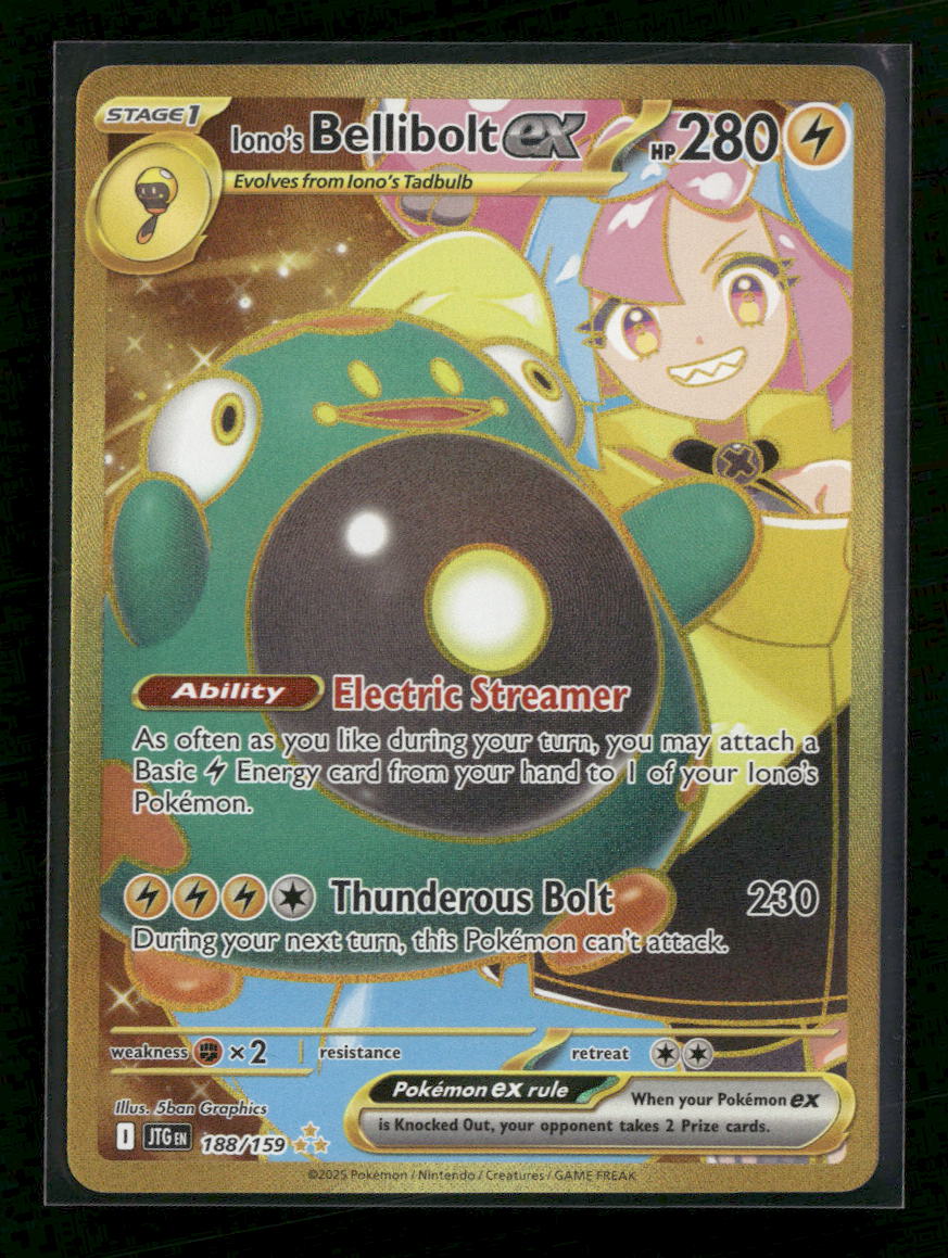 SV09: Journey Together Iono's Bellibolt ex #188/159