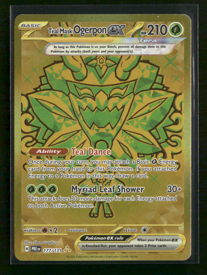 SV: Prismatic Evolutions Teal Mask Ogerpon ex #177/131