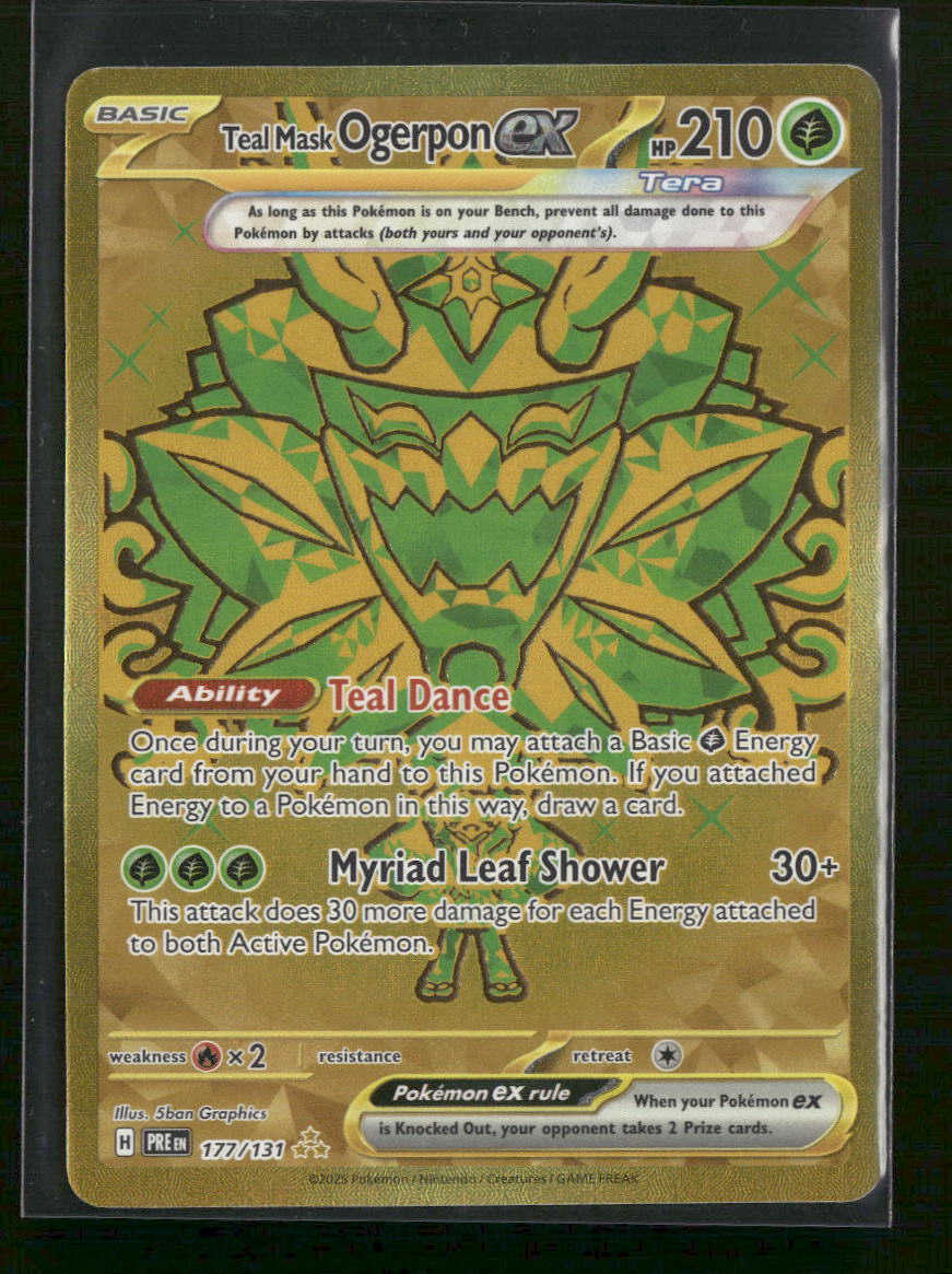 SV: Prismatic Evolutions Teal Mask Ogerpon ex #177/131