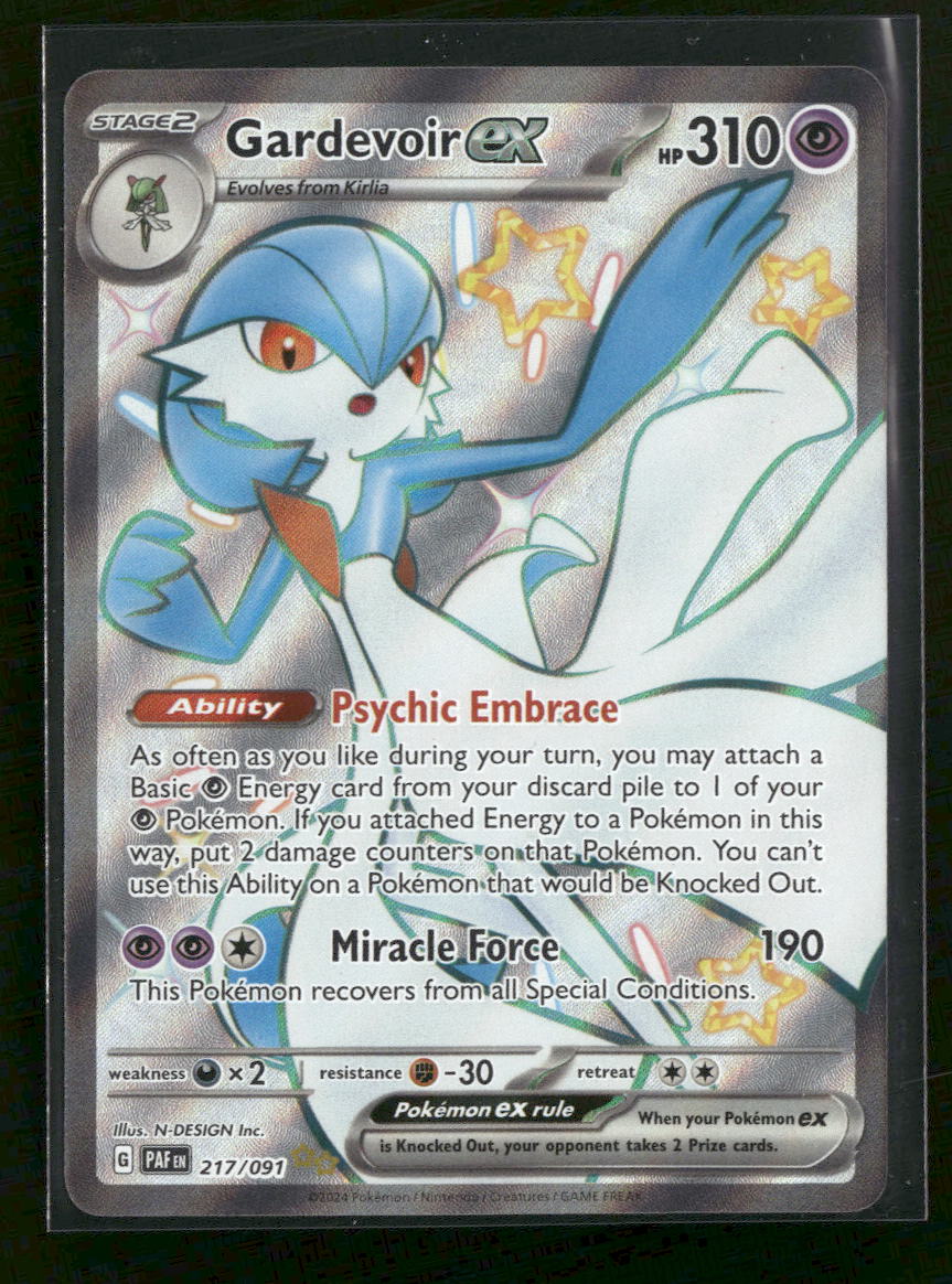 SV: Paldean Fates Gardevoir ex #217/091