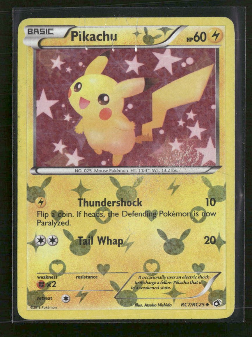 Legendary Treasures: Radiant Collection Pikachu #RC7/RC25 *Damaged*