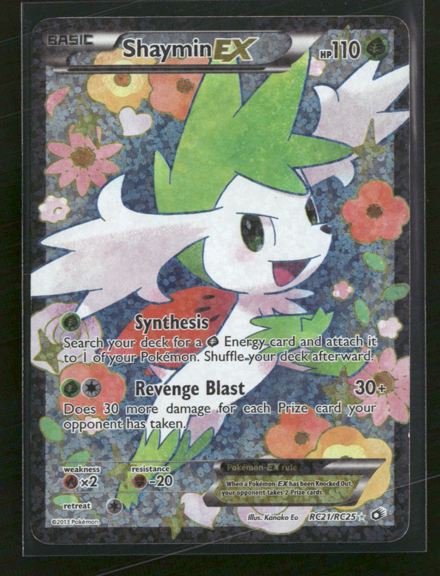 Legendary Treasures: Radiant Collection Shaymin EX (Full Art) #RC21/RC25