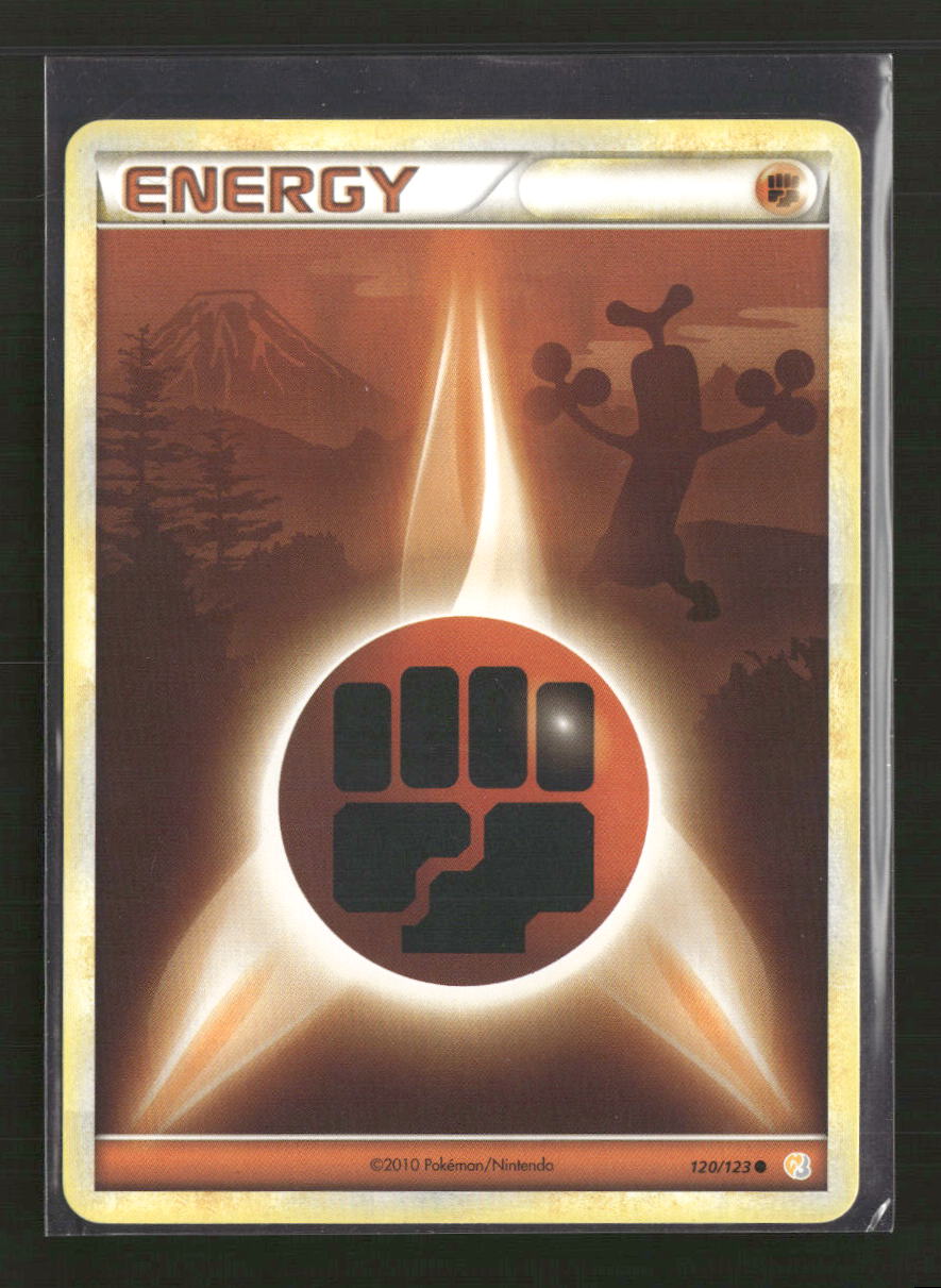 HeartGold SoulSilver Fighting Energy #120/123
