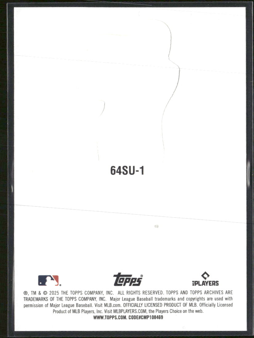 2025 Topps Archives 1964 Topps Stand-Ups Aaron Judge #64SU-1