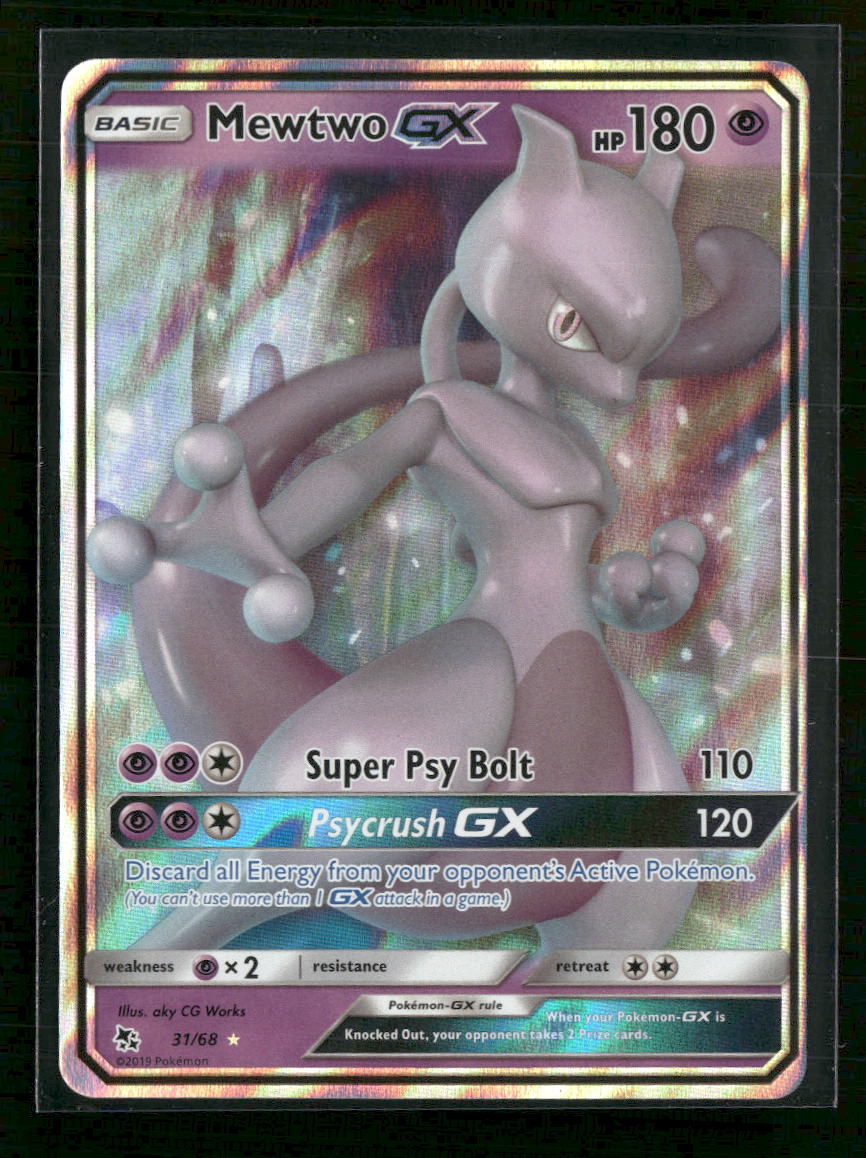 Hidden Fates Mewtwo GX #31/68