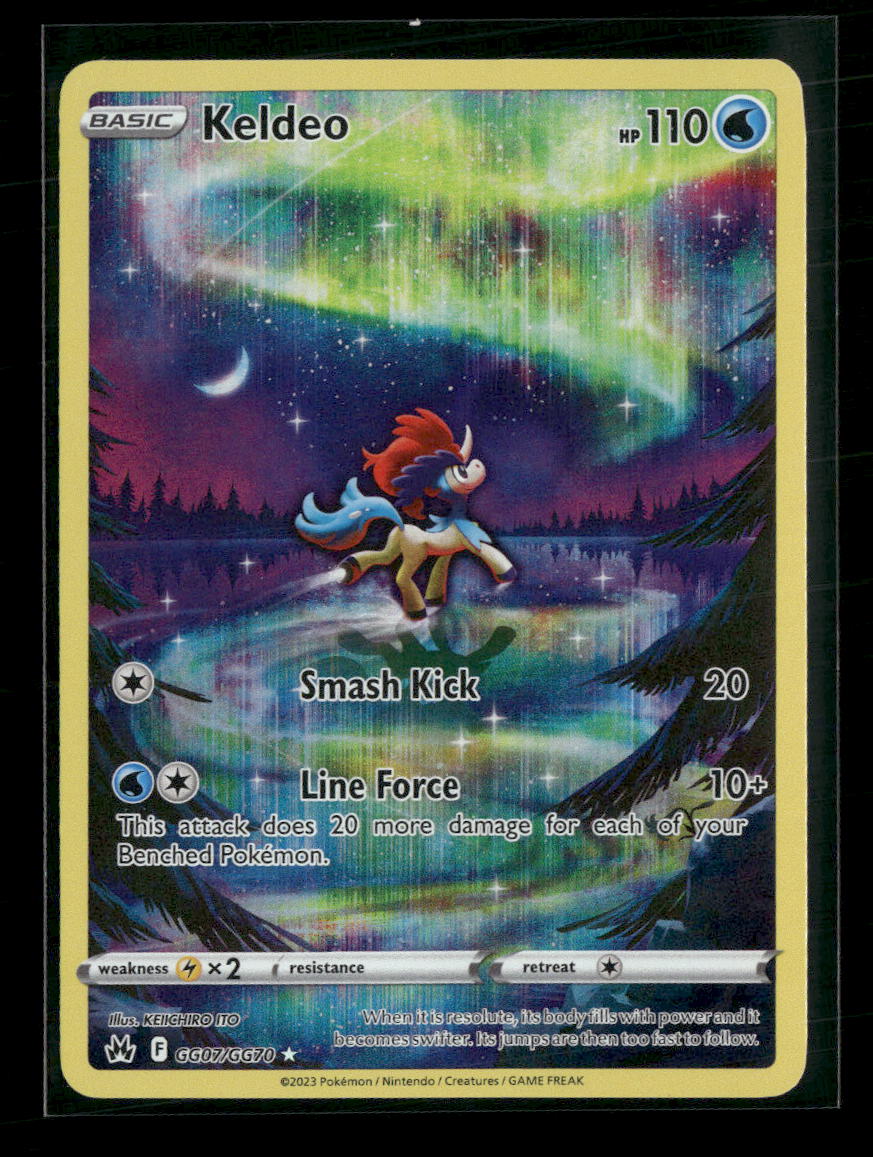 SWSH: Crown Zenith: Galarian Gallery Keldeo #GG07/GG70