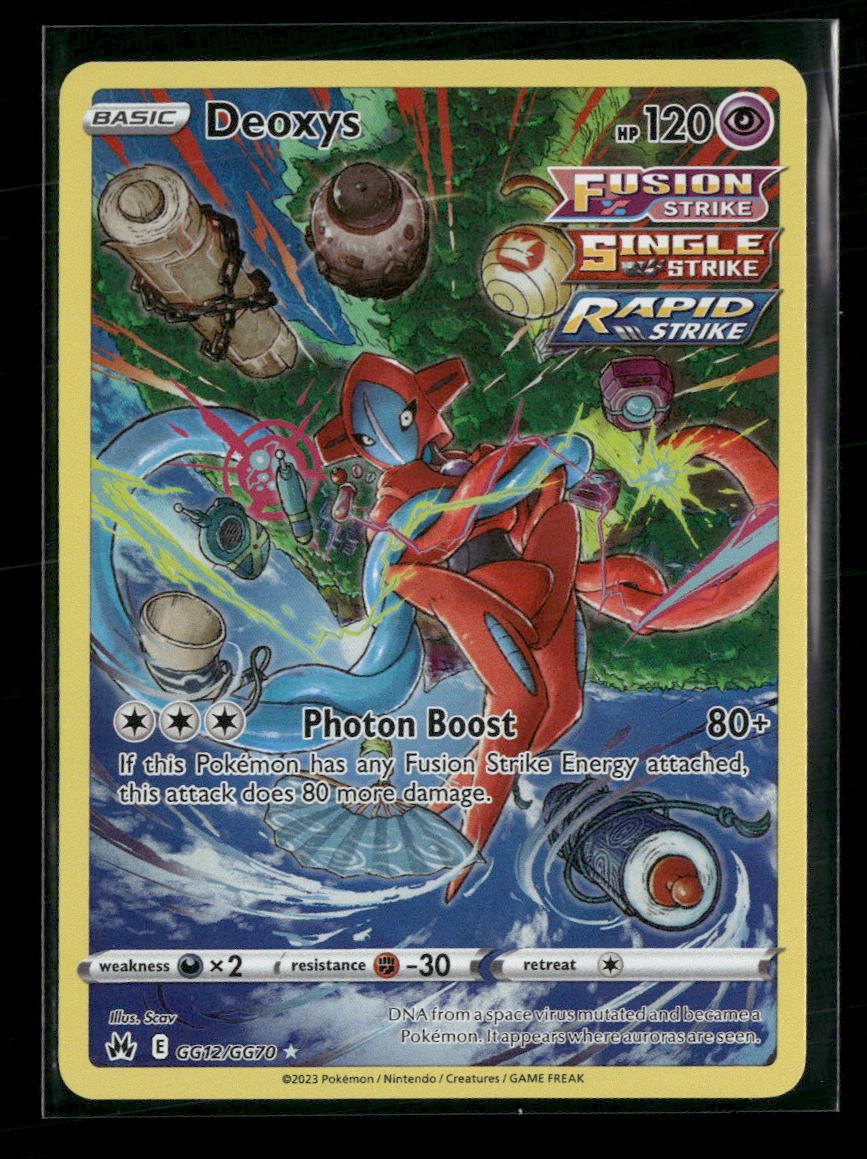 SWSH: Crown Zenith: Galarian Gallery Deoxys #GG12/GG70