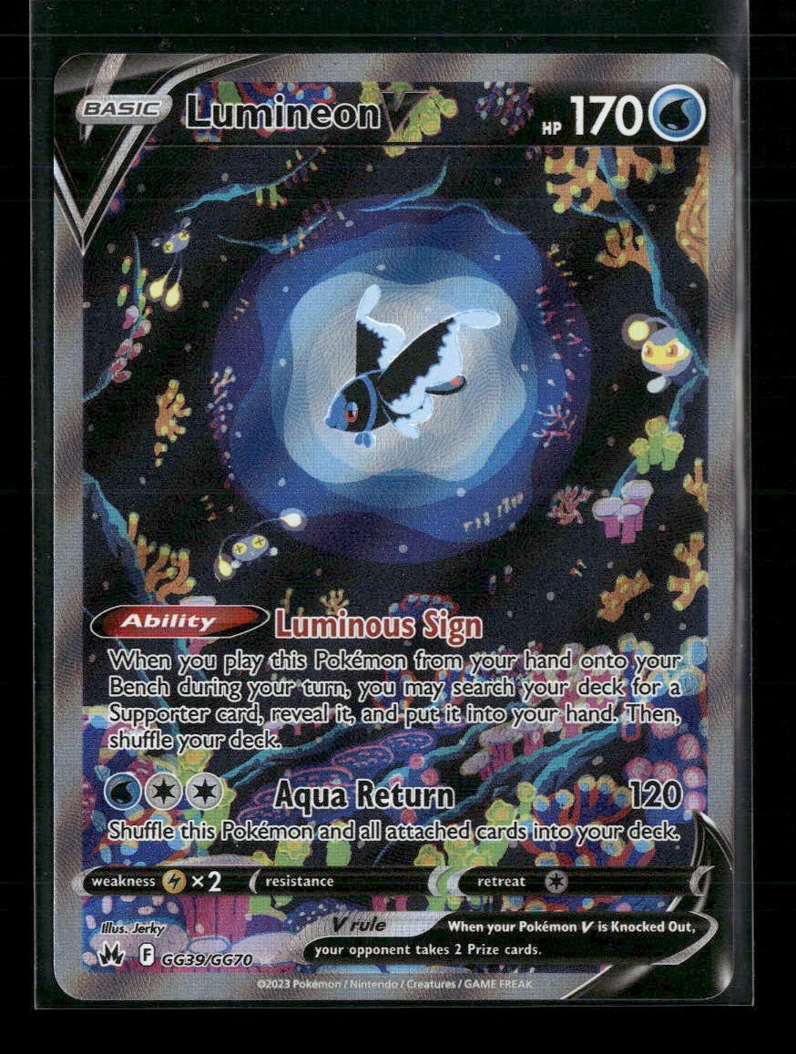 SWSH: Crown Zenith: Galarian Gallery Lumineon V #GG39/GG70