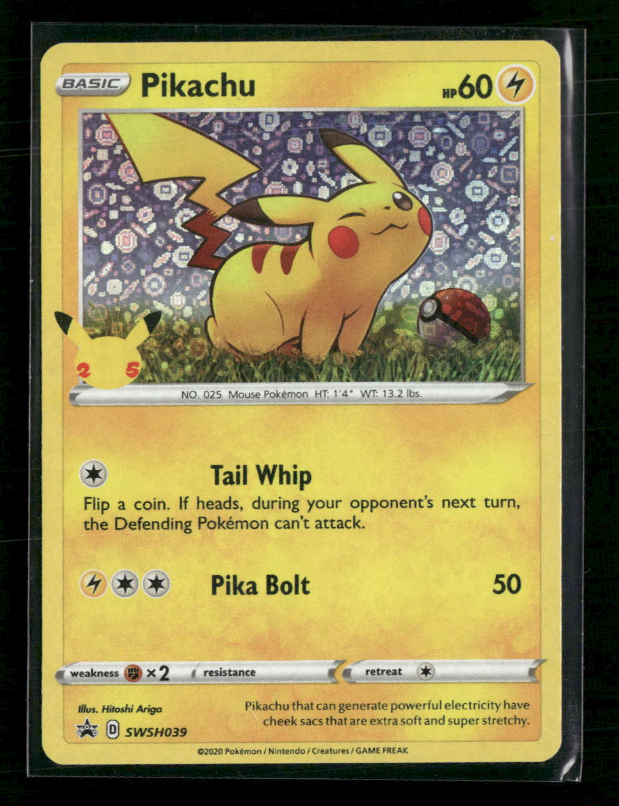 Miscellaneous Cards & Products Pikachu (General Mills Promo) #SWSH039