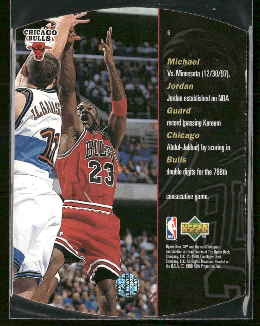 1997-98 SPx Sky Michael Jordan #6