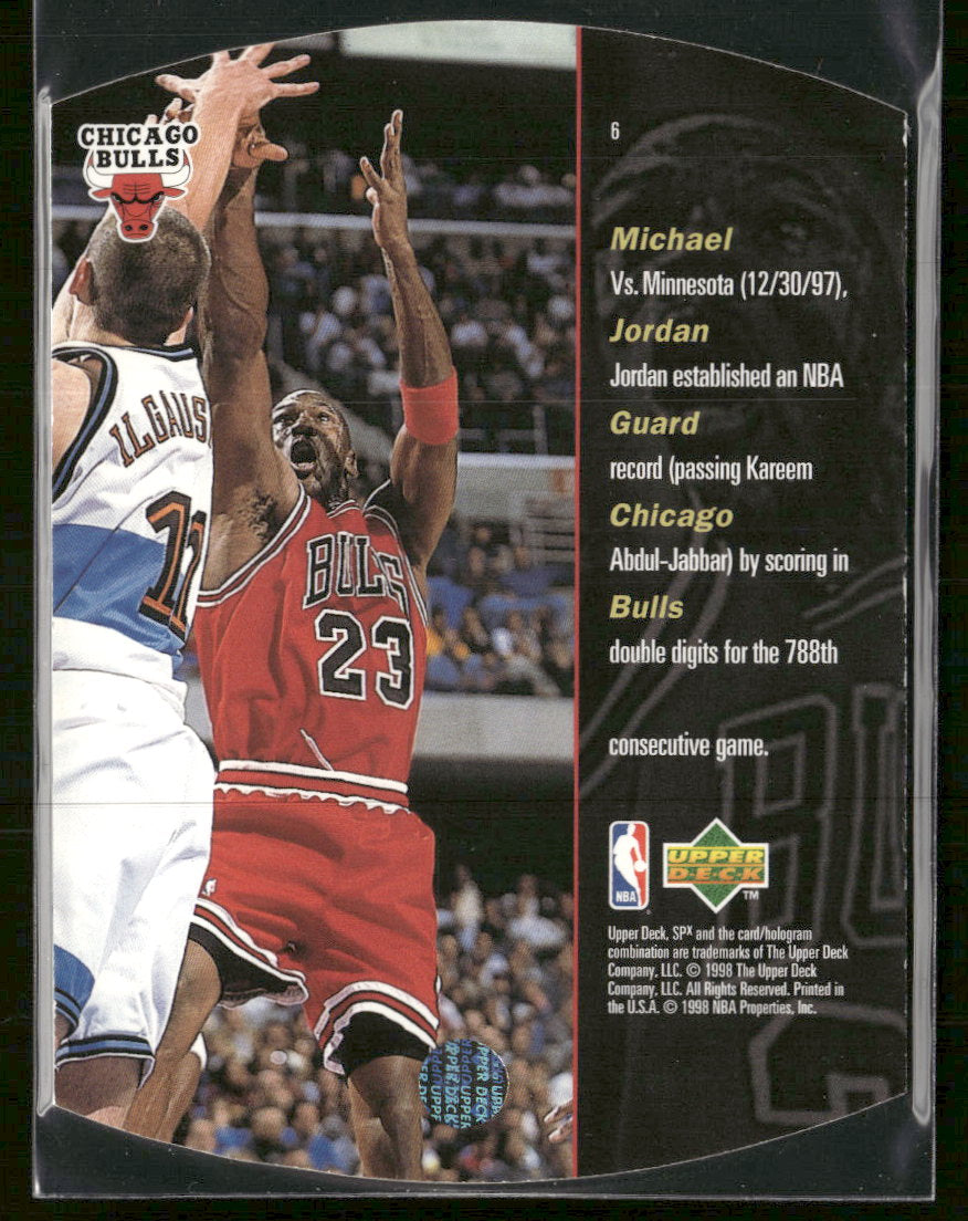1997-98 SPx Michael Jordan #6