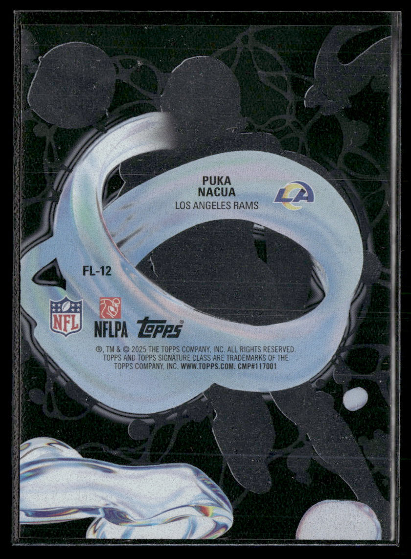 2025 Topps Signature Class Fluidity Puka Nacua #FL-12