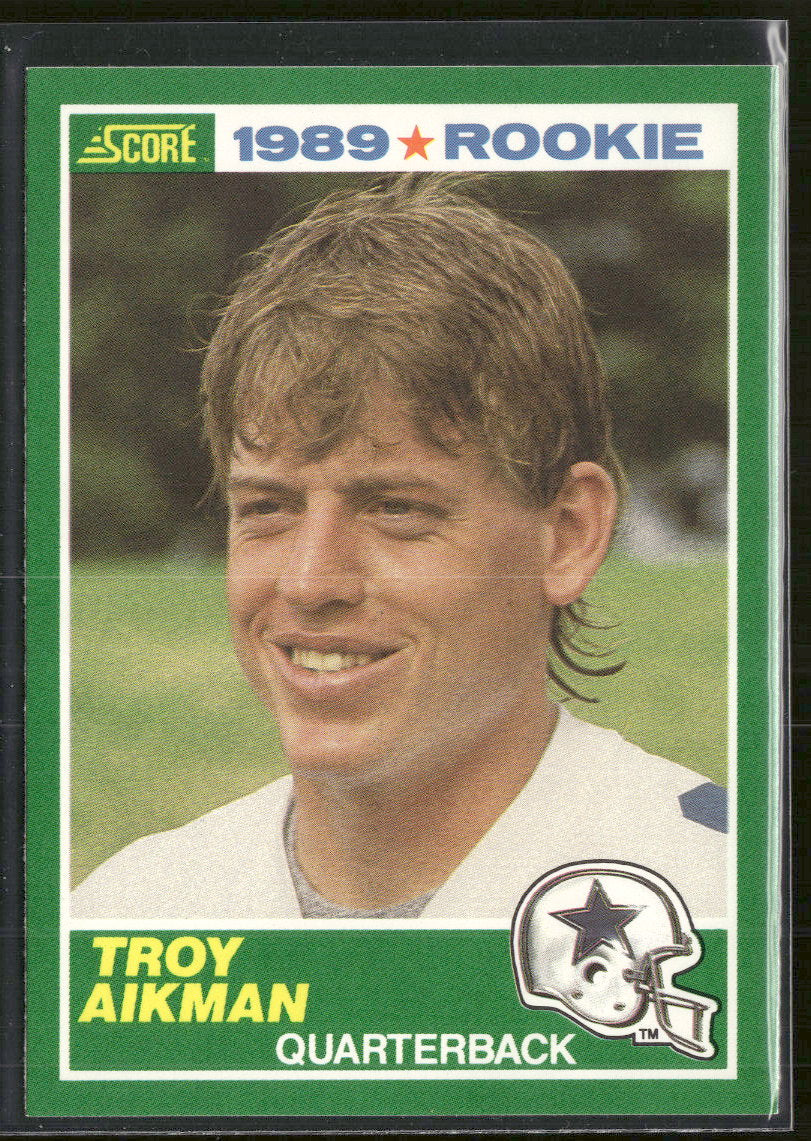 1989 Score Troy Aikman Rookie #270