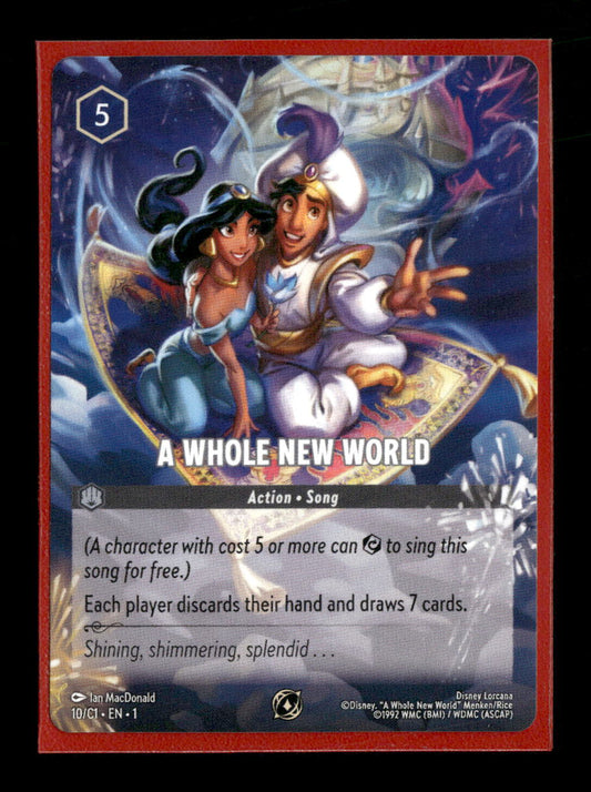Disney Lorcana Promo Cards A Whole New World #10