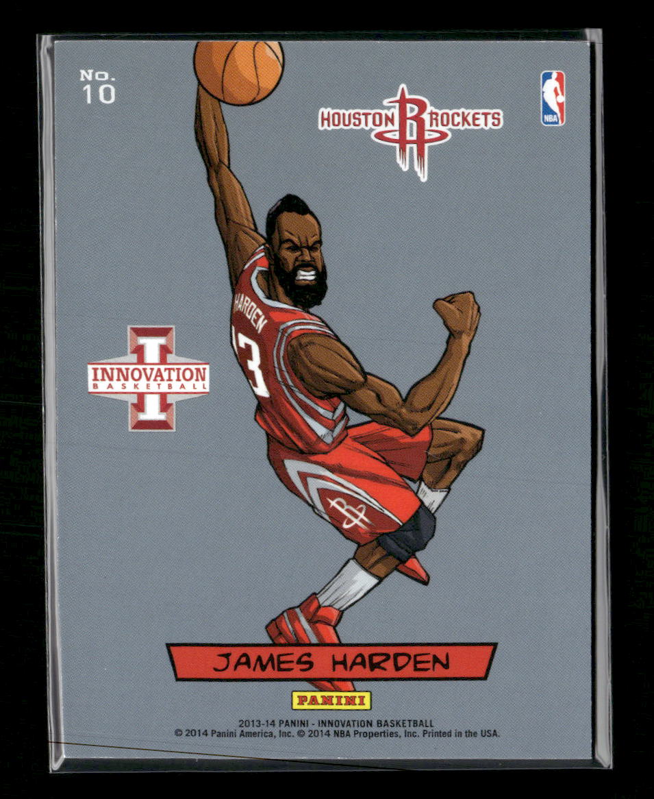 2013-14 Panini Innovation Kaboom James Harden #10