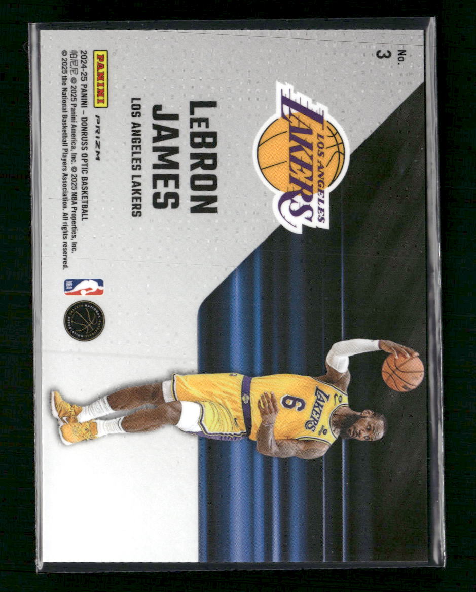2024-25 Donruss Optic Phazes LeBron James #3