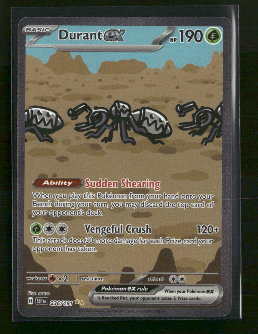 SV08: Surging Sparks Durant ex #236/191